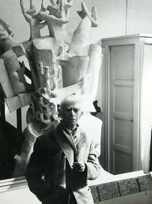 Ossip Zadkine - Foto, Humain Foret verkocht voor € 1!