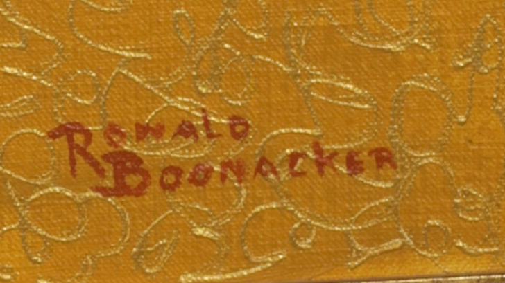 Ronald Boonacker - Acryl op doek, Italy landschape 2 - Ingelijst (Groot) kopen? Bied vanaf 300!