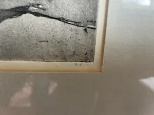 Reinder Homan - Ets/ Aquatint - Landschap: Zicht op een dal kopen? Bied vanaf 80!