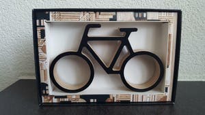 Marcel Wanders - Gouden en houten fiets kopen? Bied vanaf 89!