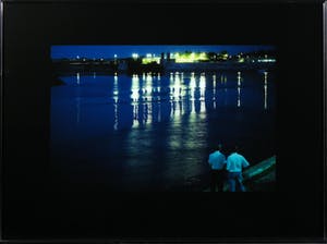 Paul Huf - Foto, Nightview - Ingelijst kopen? Bied vanaf 1!