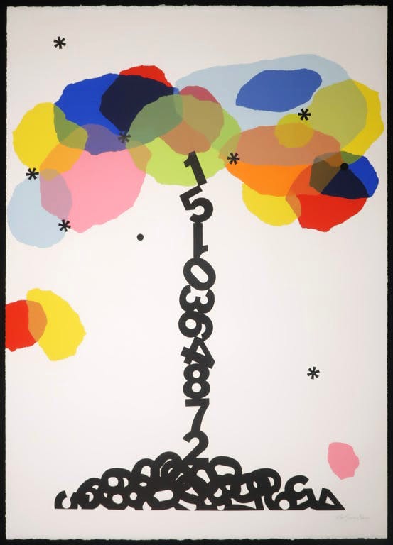 Susan Evers - Zeefdruk, Zonder titel (groot) kopen? Bied vanaf 1!