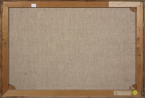 Dick van 't Wout - Olieverf op doek, Landschap I - Ingelijst kopen? Bied vanaf 100!