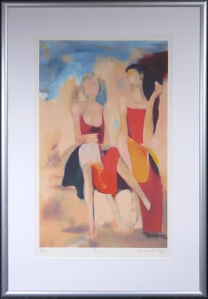 Hans van den Berg - Zeefdruk, Paris - Ingelijst (Groot) kopen? Bied vanaf 1!