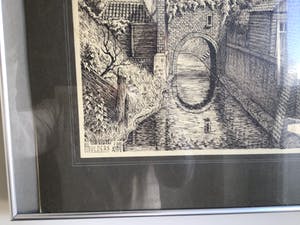 Niet of onleesbaar gesigneerd - Stads gezicht kopen? Bied vanaf 1!