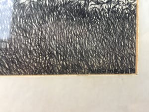 Wil Rombouts - Inkttekening (25 x 20 cm) 1978 kopen? Bied vanaf 1!