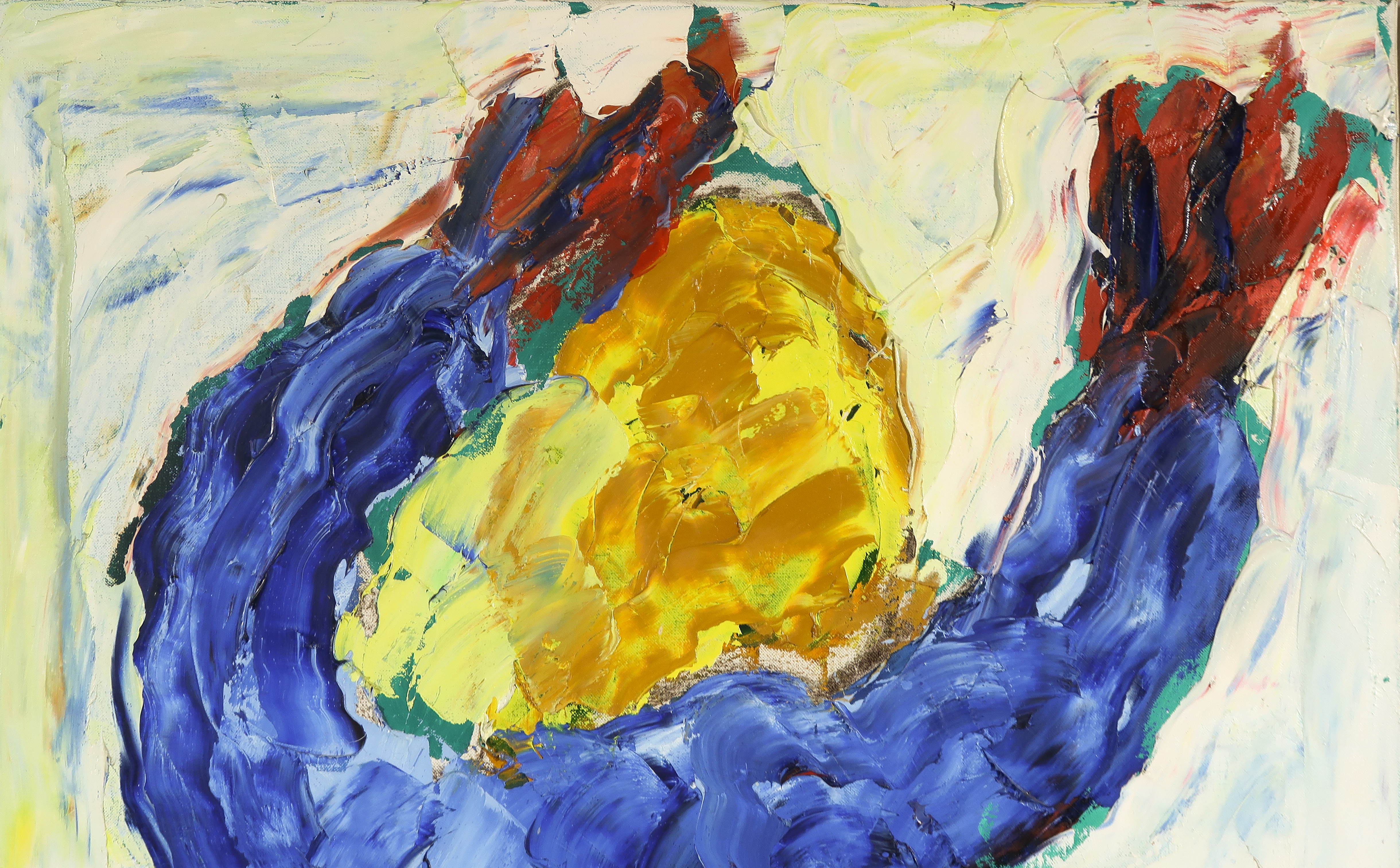 Jan Sierhuis - Olieverf op doek, Danseres - Ingelijst kopen? Bied vanaf 200!