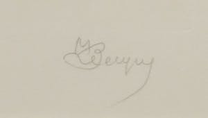 Maurice de Becque - Ets, Un voyage à Cynthére, uit Les Fleurs du Mal - Ingelijst kopen? Bied vanaf 1!