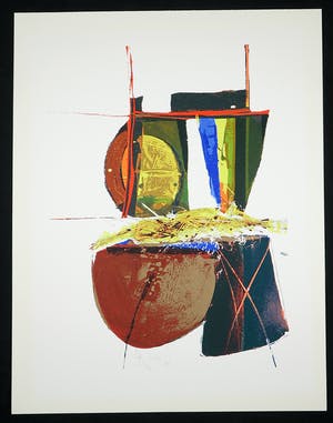 Arty Grimm - Zeefdruk, Zonder titel kopen? Bied vanaf 1!