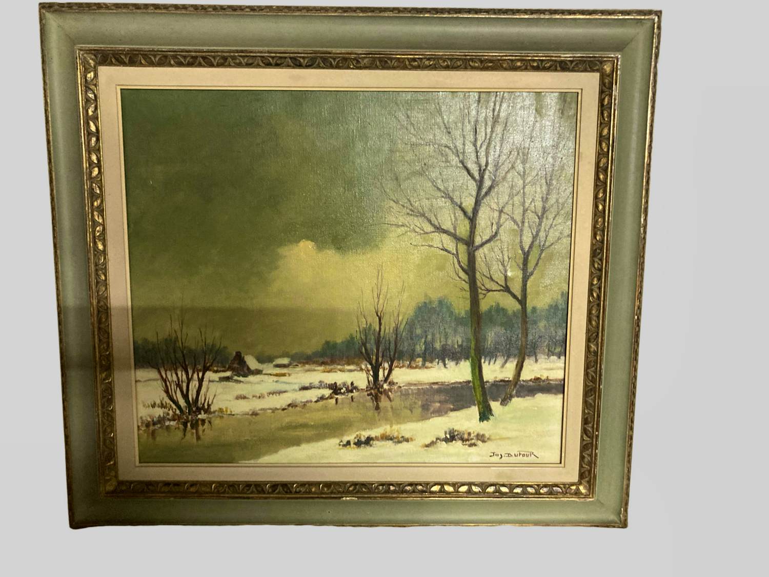 Jos Dufour - Winterlandschap kaufen? Bieten Sie von 100!