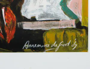 Annemarie de Groot - Litho op papier, Zonder titel - Ingelijst kaufen? Bieten Sie von 40!