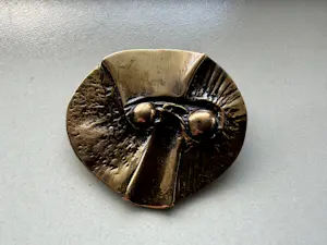 Harrie Lenferink - Prachtige oude broche Harrie Lenferink 1933 = gesigneerd. kopen? Bied vanaf 85!