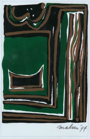 Willem van Malsen - Gouache, Zonder titel kopen? Bied vanaf 35!