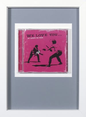 Banksy - We love you... so love us too (CD) - Ingelijst kopen? Bied vanaf 1!