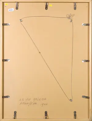 Arjen Galema - Houtskooltekening, Adam en Eva - Ingelijst kopen? Bied vanaf 100!