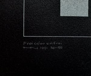 Heinrich Neuy - Frei oder unfrei, zeefdruk kopen? Bied vanaf 50!