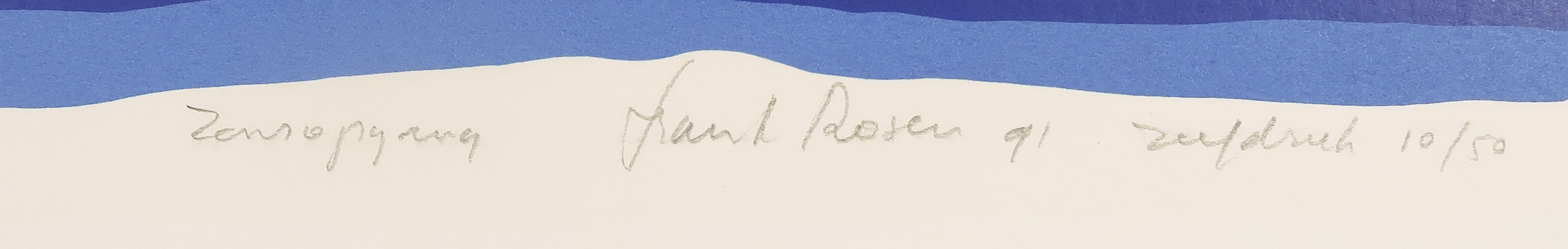 Frank Rosen - Zeefdruk, Zonsopgang kopen? Bied vanaf 1!