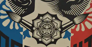 Shepard Fairey - LIBERTÉ, ÉGALITÉ, FRATERNITÉ - gesigneerd kopen? Bied vanaf 10!