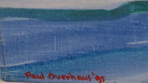 Paul Overhaus - Acryl op doek, Branding III - Ingelijst kopen? Bied vanaf 70!