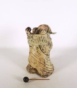 Eva Jorritsma-Thone - Aardewerk, Jongleur kopen? Bied vanaf 1!