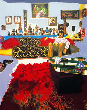 Karel Appel - Saturday, zeefdruk (groot) verkocht voor € 300!