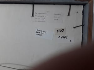 Chris Tonbreeker - Vrouw figuur no:2 krijttekening,naakt kopen? Bied vanaf 50!