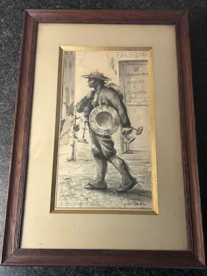 Karl (Charles) Meunier - Le marchand de lampes (Sevilla) kopen? Bied vanaf 395!