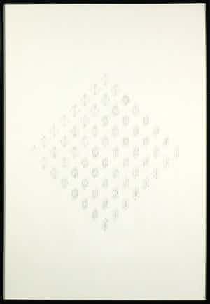 Wim Smits - Potlood, Analytical system variations - Ingelijst verkocht voor € 1!