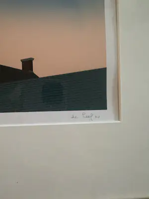 Frans de Leef - Zeefdruk - Dagelijkse Groenmarkt kopen? Bied vanaf 150!