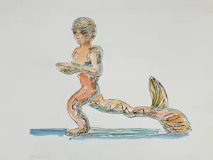AcheterArie van Geest - zie de mens ( handgekleurd)? Enchérissez de 65!