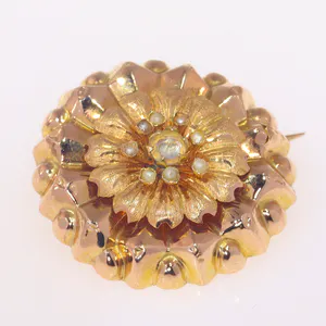 Vintage antique 18K gold brooch kopen? Bied vanaf 237!