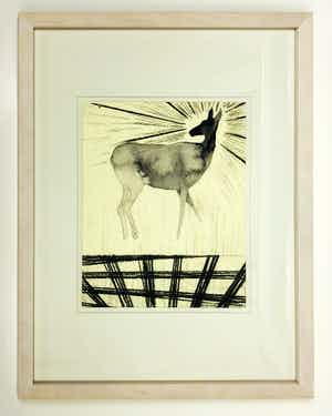 Arno Kramer - uit de serie 100 tekeningen. verkocht voor € 295!