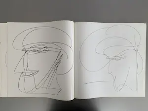 Jeanine Behaeghel - schetsboek met meer dan 160 tekeningen kaufen? Bieten Sie von 300!