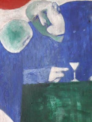 Niet of onleesbaar gesigneerd - Henk van Reeuwijk - Café Willem Slok Utrecht kopen? Bied vanaf 1!