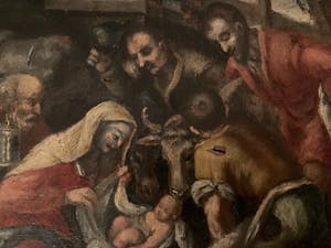 Niet of onleesbaar gesigneerd - De aanbidding der Herders kopen? Bied vanaf 1!