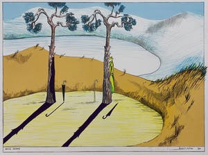 Hannes Postma - Secret memory, litho kopen? Bied vanaf 50!