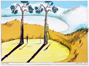 Hannes Postma - Secret memory, litho verkocht voor € 50!