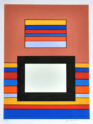 Guy Vandenbranden - Zeefdruk - Gesigneerd - 60x50 cm vendu pour 80€ !