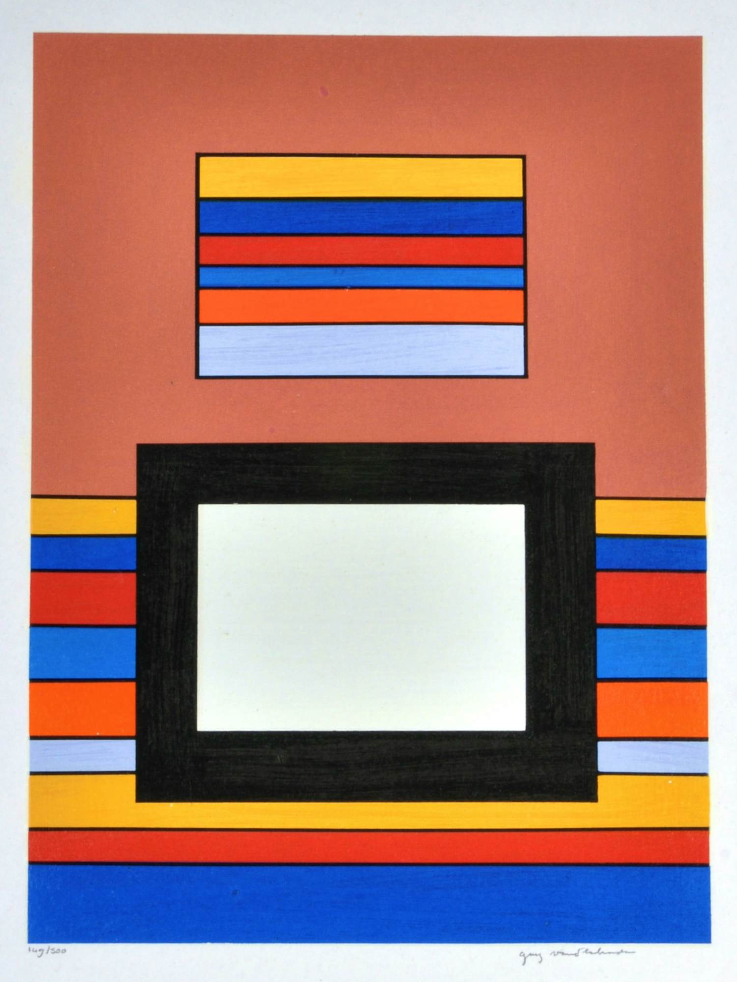 Guy Vandenbranden - Zeefdruk - Gesigneerd - 60x50 cm kopen? Bied vanaf 70!