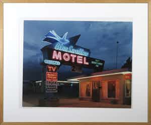 Bert Houweling - Foto, Fucumcari - Ingelijst verkocht voor € 20!