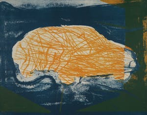 Elizabeth de Vaal - Litho, Zonder titel (Auto) kopen? Bied vanaf 20!