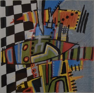 Cor de Jong - Titel onbekend, 11/130, 1993 - Zeefdruk op papier kopen? Bied vanaf 20!