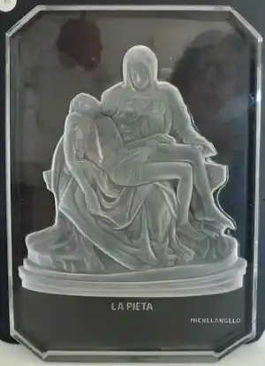 Val-Saint-Lambert - La Pietà di Michelangelo verkocht voor € 65!