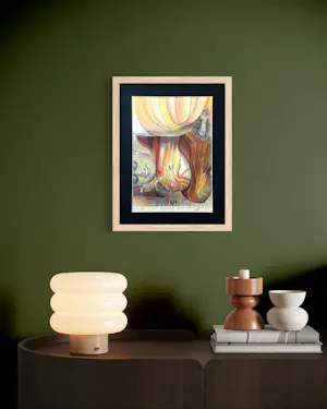 Yvon Adam - Erotisches Kunstwerk „Die Uhren sind auf Sommerzeit gestellt“ Mischtechnik – gerahmt kopen? Bied vanaf 50!