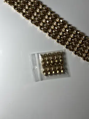 Opvallende 18 karaat geelgouden brede armband kopen? Bied vanaf 7000!