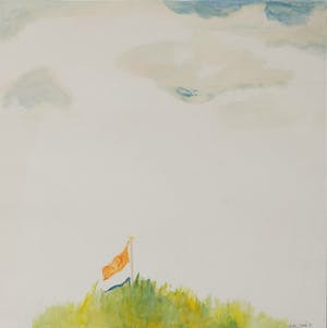 André Drenth - Situatie - 1974 - gouache op papier - BKR Groningen kopen? Bied vanaf 20!