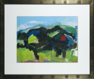 Ferd op de Coul - Olieverf op papier, Landschap - Ingelijst kopen? Bied vanaf 1!