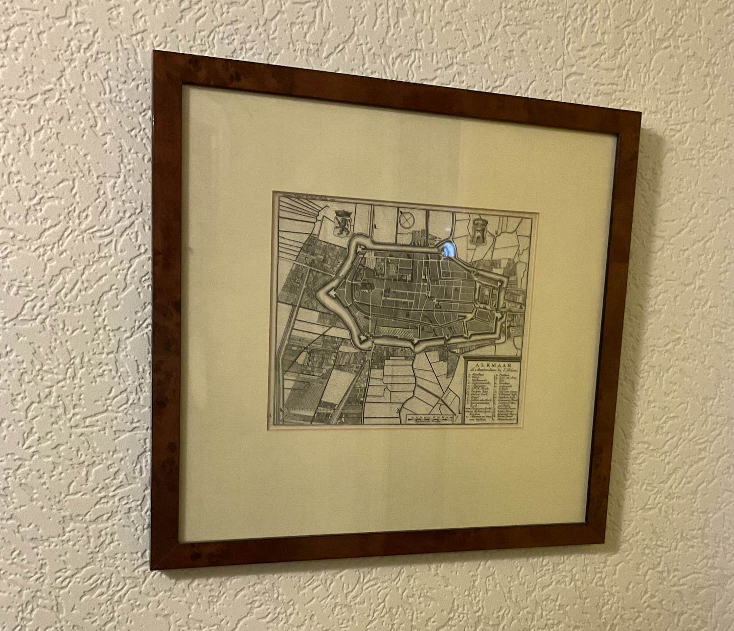 Isaac Tirion - Plattegrond van de stad Alkmaar kopen? Bied vanaf 55!