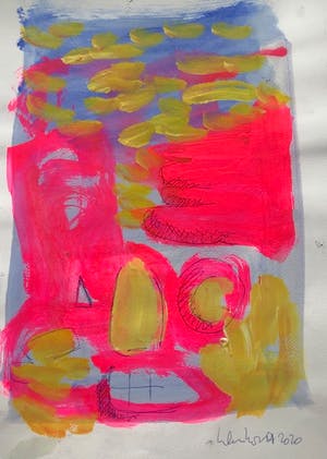 Peter Klashorst - Abstract kopen? Bied vanaf 1!