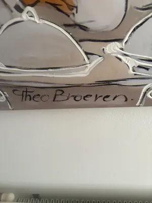 Theo Broeren - Glicée met acryl op doek “Klassiek Concert” kopen? Bied vanaf 145!